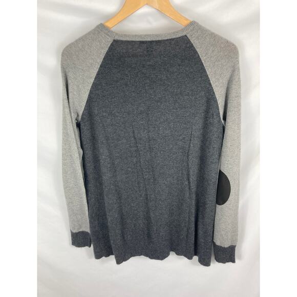 J Crew Womans Wool Blend Side Button Grey Sweater Size Small - Picture 4 of 4